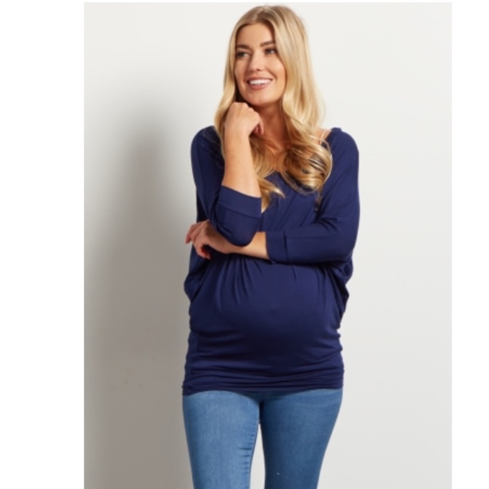 PinkBlush Basic Maternity Top - Picture 8 of 8